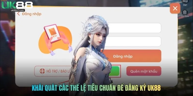 Khái quát các thể lệ tiêu chuẩn để đăng ký UK88